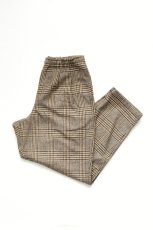 画像1: BURLAP OUTFITTER (バーラップアウトフィッター) TRACK PANT WP [BLACK PLAID] (1)