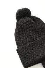 画像2: HIGHLAND 2000 (ハイランド2000) Ear Flap Pom Pom [BLACK] (2)