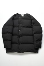 画像11: 【For WOMEN】Scye (サイ) Micro Polyester Twill Down Padded Jacket [BLACK] (11)