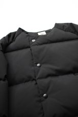 画像12: 【For WOMEN】Scye (サイ) Micro Polyester Twill Down Padded Jacket [BLACK] (12)