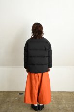 画像10: 【For WOMEN】Scye (サイ) Micro Polyester Twill Down Padded Jacket [BLACK] (10)