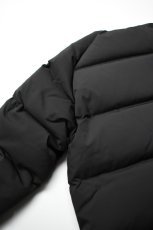 画像22: 【For WOMEN】Scye (サイ) Micro Polyester Twill Down Padded Jacket [BLACK] (22)