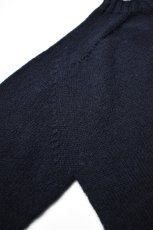 画像11: 【For WOMEN】SCYE BASICS (サイベーシックス) Shetland Wool Crew Neck Sweater [NAVY] (11)