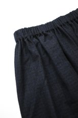 画像8: 【For WOMEN】Honnete (オネット) Gather Skirt [BLACK/NAVY GINGHAM CHECK] (8)