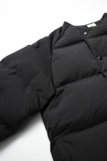 画像13: 【For WOMEN】Scye (サイ) Micro Polyester Twill Down Padded Jacket [BLACK] (13)