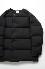 画像1: 【For WOMEN】Scye (サイ) Micro Polyester Twill Down Padded Jacket [BLACK] (1)