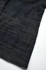 画像16: 【For WOMEN】Yarmo (ヤーモ) Work Jacket [CHARCOAL CHECK] (16)