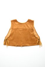 画像8: 【For WOMEN】Yarmo (ヤーモ) Cropped Tabard [GOLD] (8)