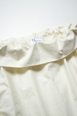 画像9: 【For WOMEN】Yarmo (ヤーモ) Drawstring Smock Top [NATURAL] (9)