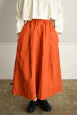 画像13: 【For WOMEN】Yarmo (ヤーモ) Buggy Culottes Pants [BRICK] (13)