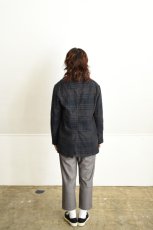 画像7: 【For WOMEN】Yarmo (ヤーモ) Work Jacket [CHARCOAL CHECK] (7)