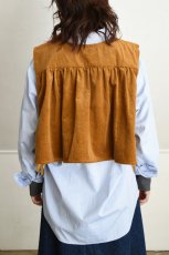 画像4: 【For WOMEN】Yarmo (ヤーモ) Cropped Tabard [GOLD] (4)