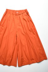 画像4: 【For WOMEN】Yarmo (ヤーモ) Buggy Culottes Pants [BRICK] (4)