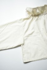 画像12: 【For WOMEN】Yarmo (ヤーモ) Drawstring Smock Top [NATURAL] (12)