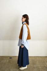 画像6: 【For WOMEN】Yarmo (ヤーモ) Cropped Tabard [GOLD] (6)