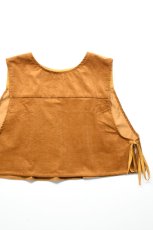 画像1: 【For WOMEN】Yarmo (ヤーモ) Cropped Tabard [GOLD] (1)