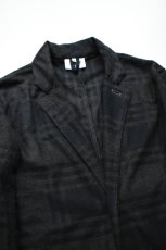 画像9: 【For WOMEN】Yarmo (ヤーモ) Work Jacket [CHARCOAL CHECK] (9)