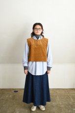 画像5: 【For WOMEN】Yarmo (ヤーモ) Cropped Tabard [GOLD] (5)