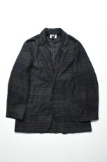 画像8: 【For WOMEN】Yarmo (ヤーモ) Work Jacket [CHARCOAL CHECK] (8)