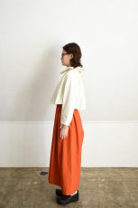 画像6: 【For WOMEN】Yarmo (ヤーモ) Drawstring Smock Top [NATURAL] (6)