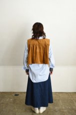 画像7: 【For WOMEN】Yarmo (ヤーモ) Cropped Tabard [GOLD] (7)