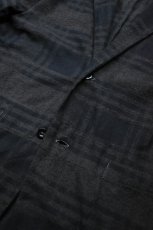 画像13: 【For WOMEN】Yarmo (ヤーモ) Work Jacket [CHARCOAL CHECK] (13)