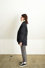 画像6: 【For WOMEN】Yarmo (ヤーモ) Work Jacket [CHARCOAL CHECK] (6)