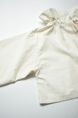 画像18: 【For WOMEN】Yarmo (ヤーモ) Drawstring Smock Top [NATURAL] (18)