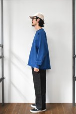 画像7: WALLA WALLA SPORT (ワラワラスポーツ) 13oz CREW SWEAT SHIRT [DARK INDIGO] (7)