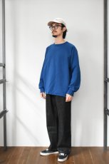 画像6: WALLA WALLA SPORT (ワラワラスポーツ) 13oz CREW SWEAT SHIRT [DARK INDIGO] (6)