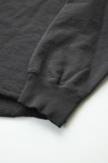 画像13: WALLA WALLA SPORT (ワラワラスポーツ) 13oz CREW SWEAT SHIRT [USED BLACK] (13)