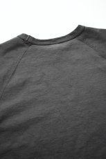 画像15: WALLA WALLA SPORT (ワラワラスポーツ) 13oz CREW SWEAT SHIRT [USED BLACK] (15)