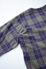 画像18: MOJITO (モヒート) SLEEPING SHIRT 1954 Jazz Nep Check [NAVY] (18)