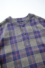 画像10: MOJITO (モヒート) SLEEPING SHIRT 1954 Jazz Nep Check [NAVY] (10)