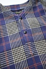 画像11: MOJITO (モヒート) SLEEPING SHIRT 1954 Jazz Nep Check [NAVY] (11)