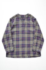 画像9: MOJITO (モヒート) SLEEPING SHIRT 1954 Jazz Nep Check [NAVY] (9)