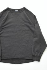 画像1: WALLA WALLA SPORT (ワラワラスポーツ) 13oz CREW SWEAT SHIRT [USED BLACK] (1)