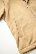 画像16: FLISTFIA (フリストフィア) Riders Wide Jacket [BEIGE] (16)