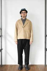 画像5: FLISTFIA (フリストフィア) Riders Wide Jacket [BEIGE] (5)