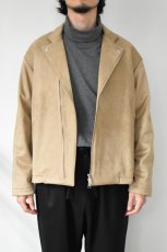 画像9: FLISTFIA (フリストフィア) Riders Wide Jacket [BEIGE] (9)