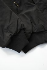 画像13: Renegade Sports Wear (レネゲードスポーツウェア) Padded Circle Shoulder Derby Jacket [BLACK] (13)