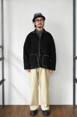 画像5: TENDER Co. (テンダー) Type 942 Lobster Tail Jacket [GREEN WOOL BAIZE/HADAL BLUE] (5)