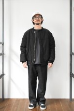 画像5: Renegade Sports Wear (レネゲードスポーツウェア) Padded Circle Shoulder Derby Jacket [BLACK] (5)