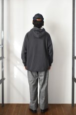 画像9: WALLA WALLA SPORT (ワラワラスポーツ) 13oz CROSS NECK P/O HOODIE [USED BLACK] (9)