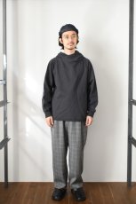 画像6: WALLA WALLA SPORT (ワラワラスポーツ) 13oz CROSS NECK P/O HOODIE [USED BLACK] (6)