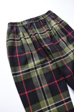 画像10: CEASTERS (ケステル) 2Pleats Easy Trousers [GREEN/RED CHECK] (10)