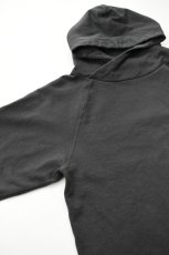 画像12: WALLA WALLA SPORT (ワラワラスポーツ) 13oz CROSS NECK P/O HOODIE [USED BLACK] (12)