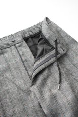 画像13: CEASTERS (ケステル) 1Pleat Trousers [GREY HERRINGBONE CHECK] (13)