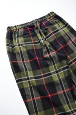 画像16: CEASTERS (ケステル) 2Pleats Easy Trousers [GREEN/RED CHECK] (16)