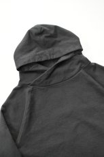 画像10: WALLA WALLA SPORT (ワラワラスポーツ) 13oz CROSS NECK P/O HOODIE [USED BLACK] (10)